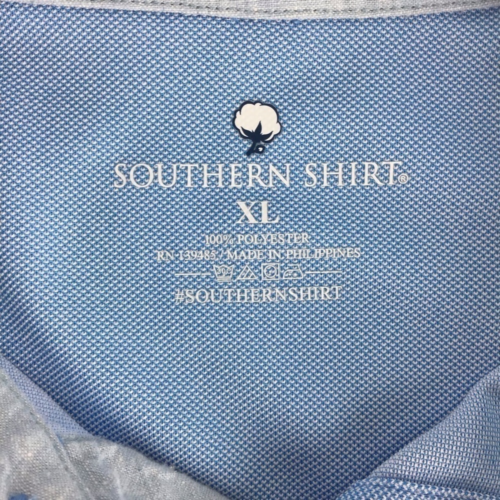 Southern Shirt Blue Polo | XL - Picture 5 of 7